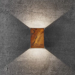 Udendørs væglampe corten, Fold 10 fra Nordlux