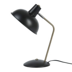 Bordlampe, Hood i sort metal – Leitmotiv